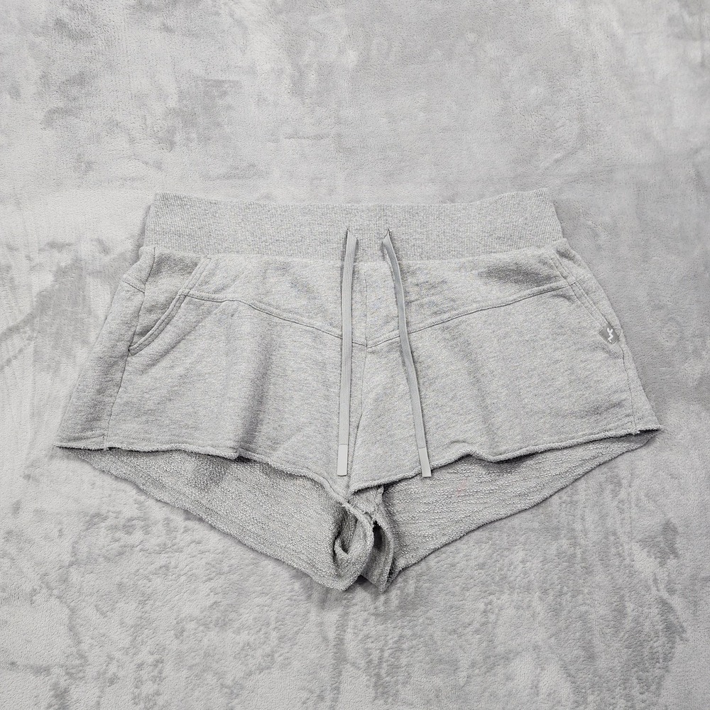 JoyLab Shorts Womens XL Gray French Terry Sweat Drawstring Pockets Lightweight